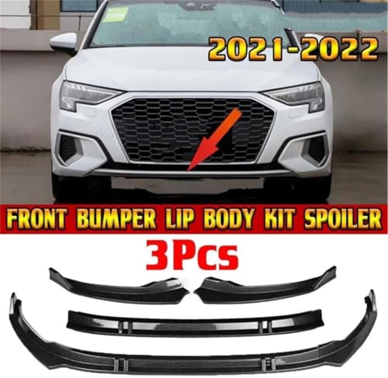 Vuzmode Car Front Bumper Splitter Diffuser Lip Protector - Image 2