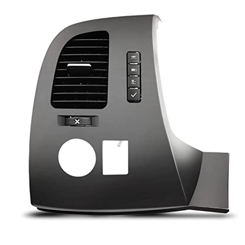 A-Premium لوحة تحكم مركز معلومات السائق الجانبية اليسرى A-Premium مع فتحة هواء وزر متوافقة مع GMC شيفروليه سيلفرادو سييرا 2500 HD 3500 HD سوبربان يوكون XL 1500 تاهو 2007-2013 بيك أب - Image 1