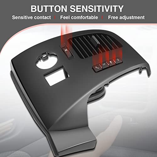 A-Premium لوحة تحكم مركز معلومات السائق الجانبية اليسرى A-Premium مع فتحة هواء وزر متوافقة مع GMC شيفروليه سيلفرادو سييرا 2500 HD 3500 HD سوبربان يوكون XL 1500 تاهو 2007-2013 بيك أب - Image 4