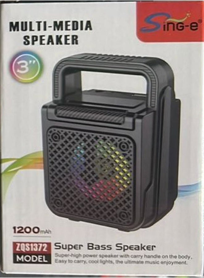 singe Portable Bluetooth Speaker - ZQS-1372. - Image 2