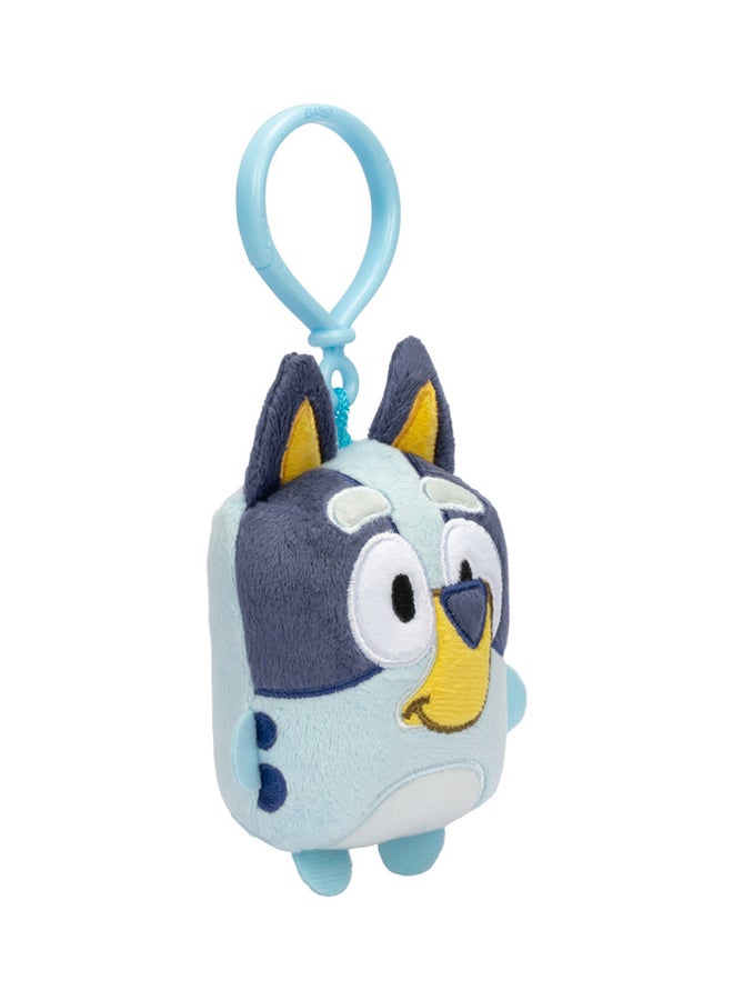 بلوي ألعاب قطيفة صغيرة، ارتفاع 4.75 بوصة، مع مشبك، مثالية للتثبيت على الحقائب وحقائب الظهر، مناسبة للأعمار من 3 سنوات - Image 2