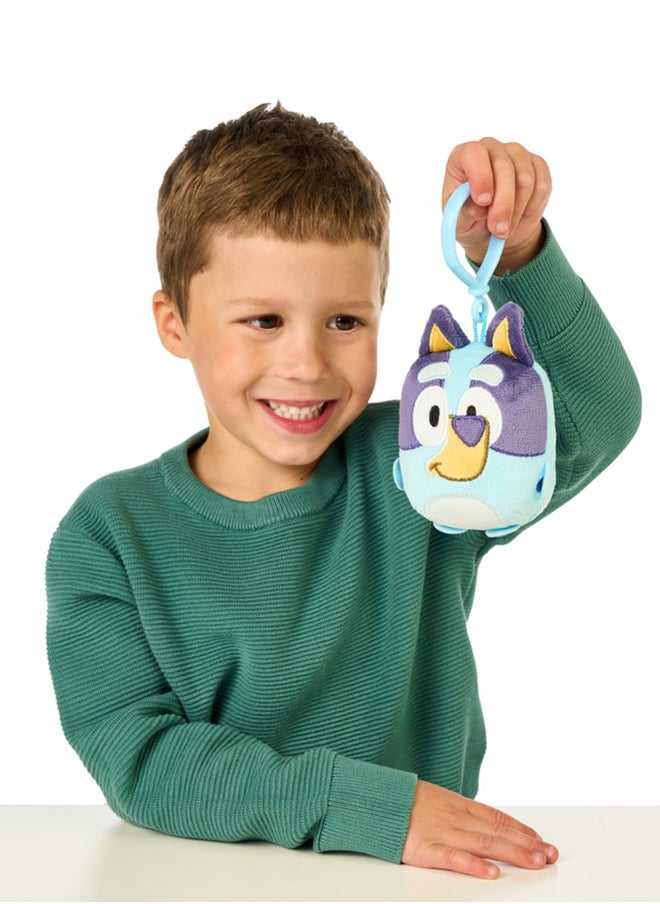 BLUEY - S10 Mini Plush - Bluey | Soft and huggable mini plush of Bluey, ideal for cuddles and on-the-go fun | 3+ years - Image 1
