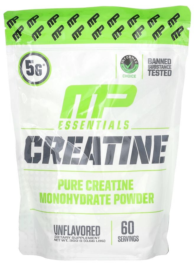 MusclePharm Essentials Creatine Unflavored 0.66 lbs (300 g)