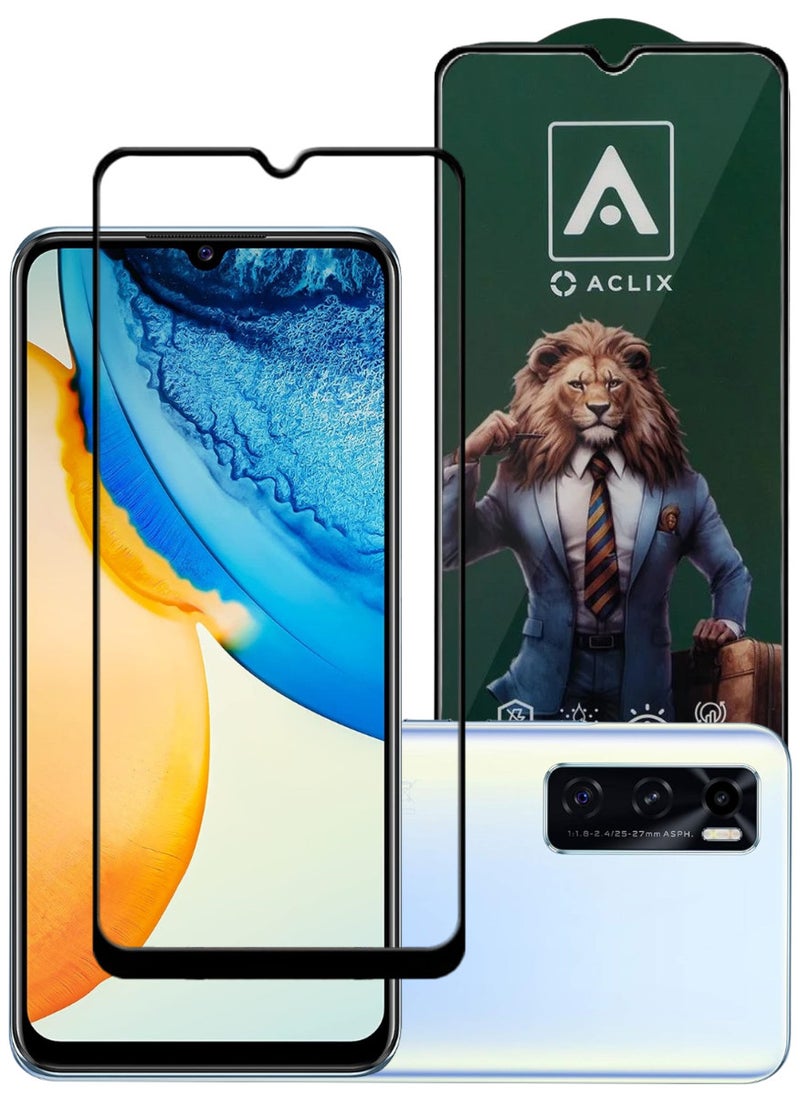 ACLIX Antistatic ESD Dustproof Premium Quality High Definition Tempered Glass Screen Protector Designed For vivo Y70 - Image 1