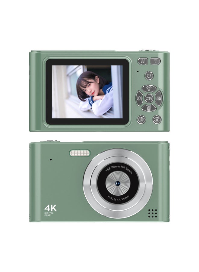 Generic HD Card Digital Retro Camera Ultra-thin Entry Campus Student Camera Light Camera-Body Color:H15 Camera Pink  - Image 5