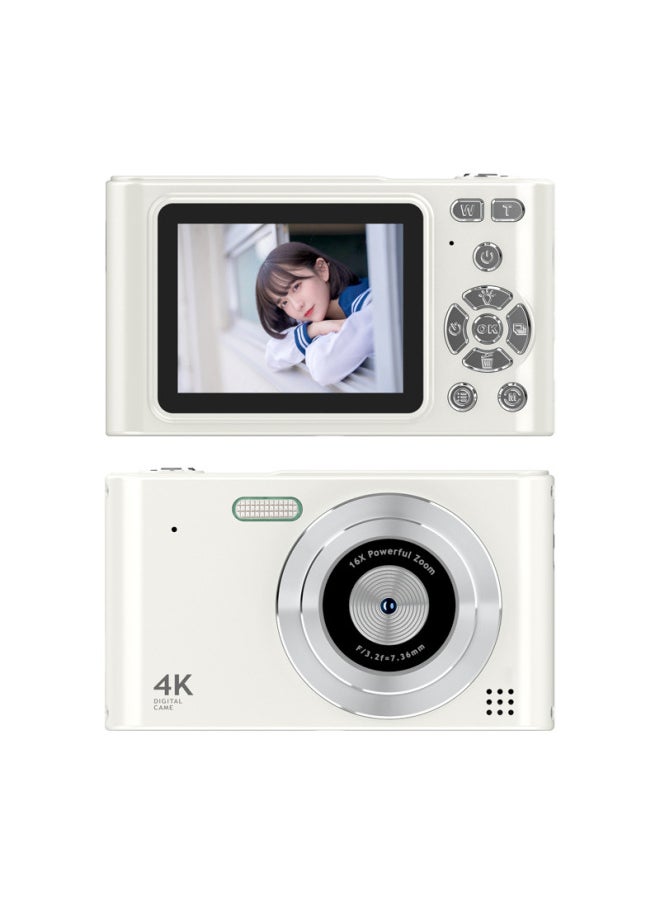 Generic HD Card Digital Retro Camera Ultra-thin Entry Campus Student Camera Light Camera-Body Color:H15 Camera Pink  - Image 3