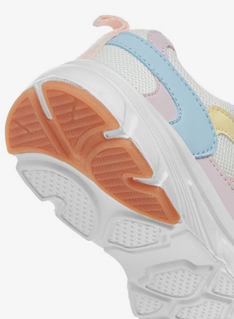 جونيورز سنيكرز بناتي بألواح وإغلاق بشريط لاصق - Image 5