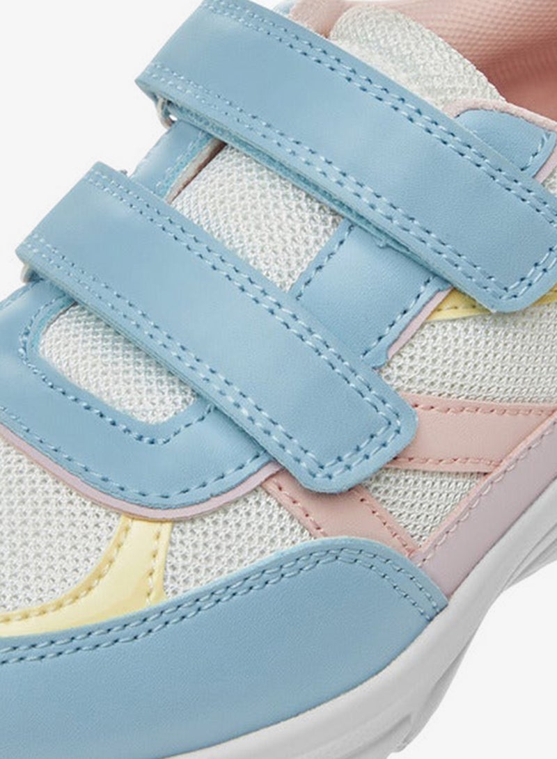 جونيورز سنيكرز بناتي بألواح وإغلاق بشريط لاصق - Image 4