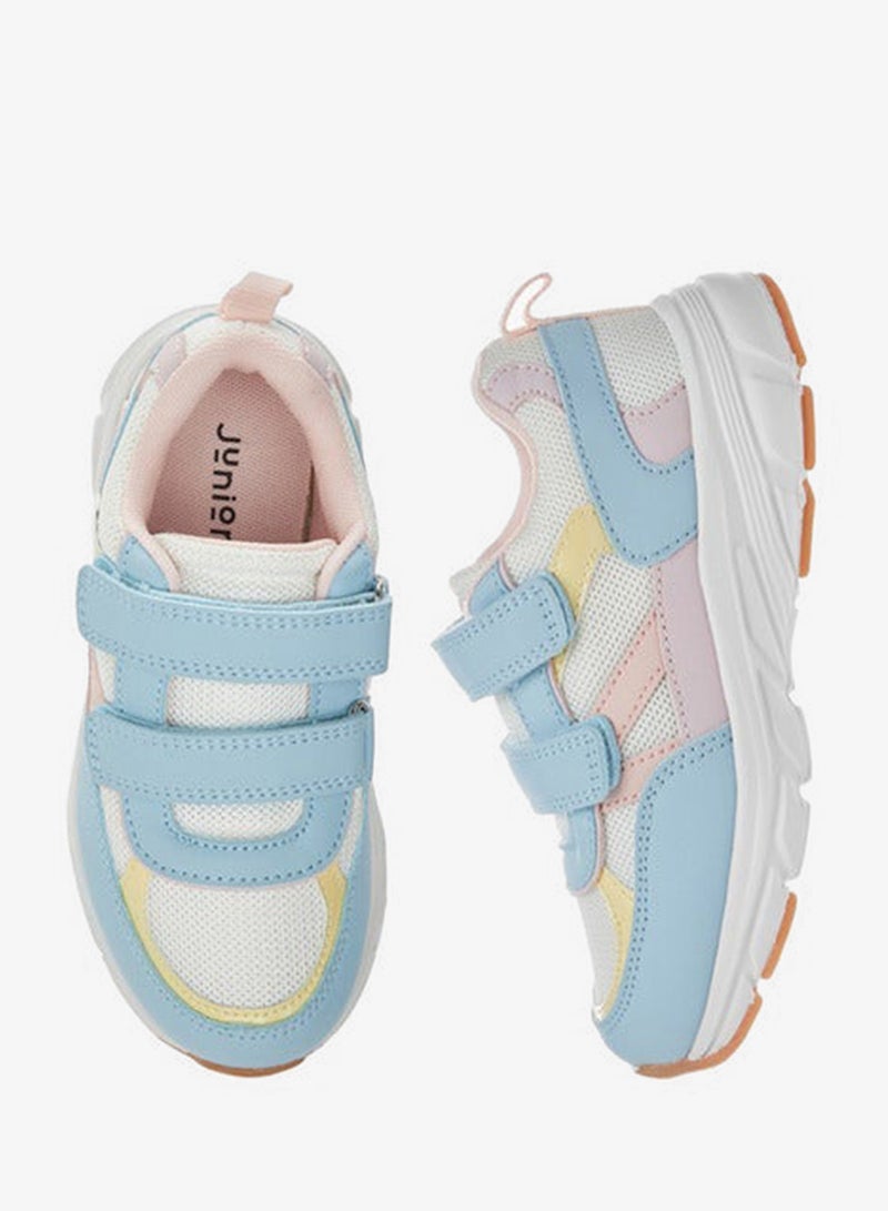 جونيورز سنيكرز بناتي بألواح وإغلاق بشريط لاصق - Image 3