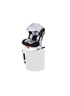 Nurtur Liberty Baby Kids 4 In 1 Car Seat 360 Degree Rotation Leg Support Isofix  10 Level Adjustable Headrest With Canopy  - Image 1