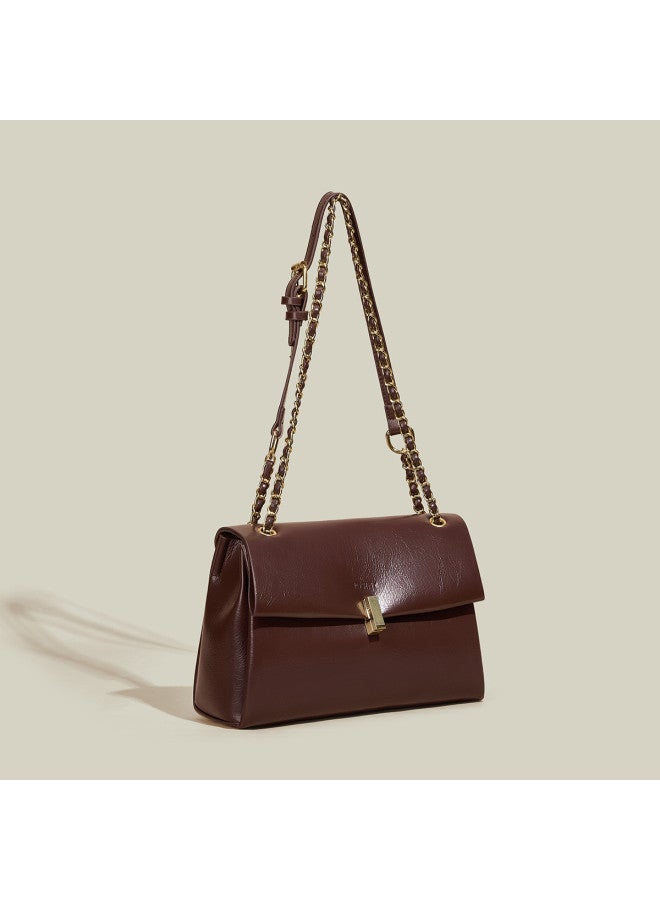 Josiny Women's Versatile And Simple Messenger Bag, Large Capacity High-end Shoulder Bag, Crossbody Bag For Women - Image 3
