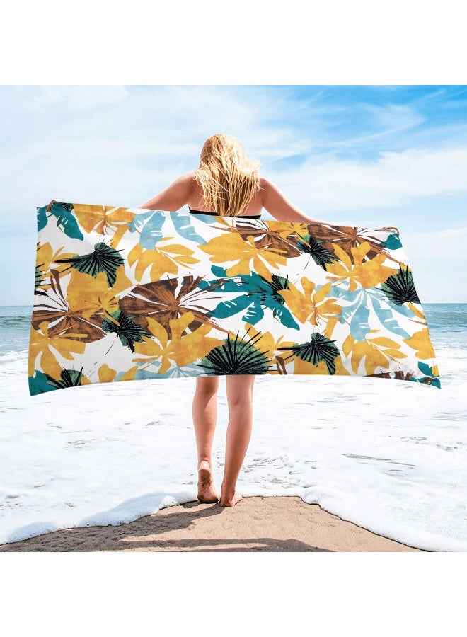 Anna Ultra-Fine Microfiber 3D Quick-Dry Beach Towel - Image 1