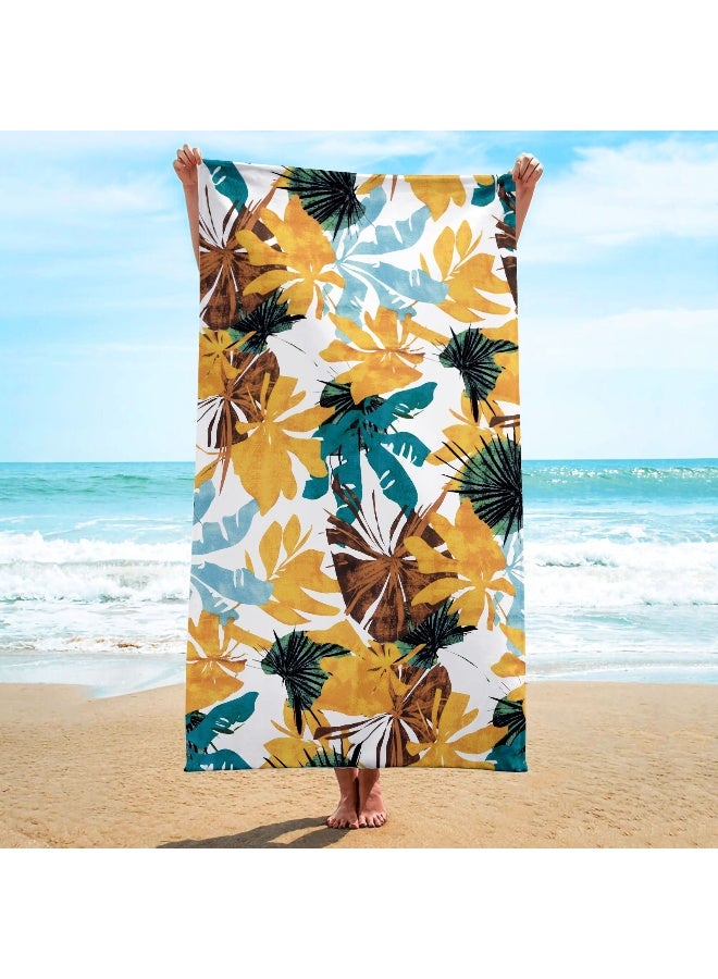 Anna Ultra-Fine Microfiber 3D Quick-Dry Beach Towel - Image 3