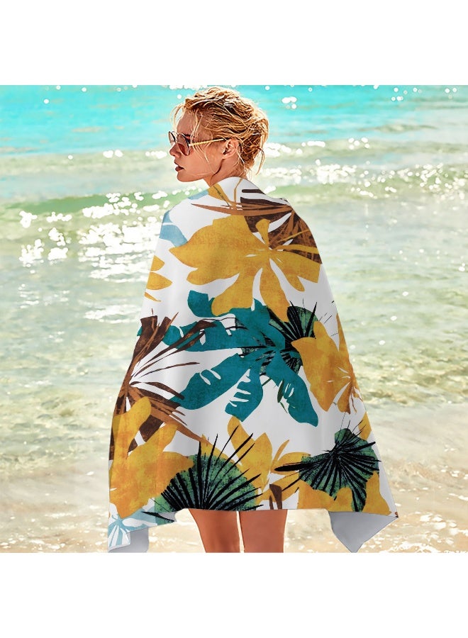 Anna Ultra-Fine Microfiber 3D Quick-Dry Beach Towel - Image 4