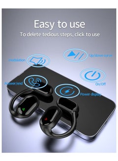 Awei XG33Air Conduction TWS Ear-hanging Bluetooth Headset Non-ear Wireless Binaural ENC Noise Reduction Motion Bone Conduction  - Image 4