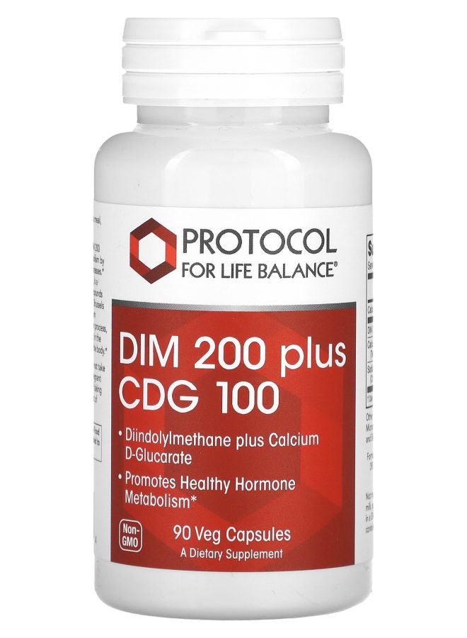 DIM 200 Plus CDG 100 90 Veg Capsules