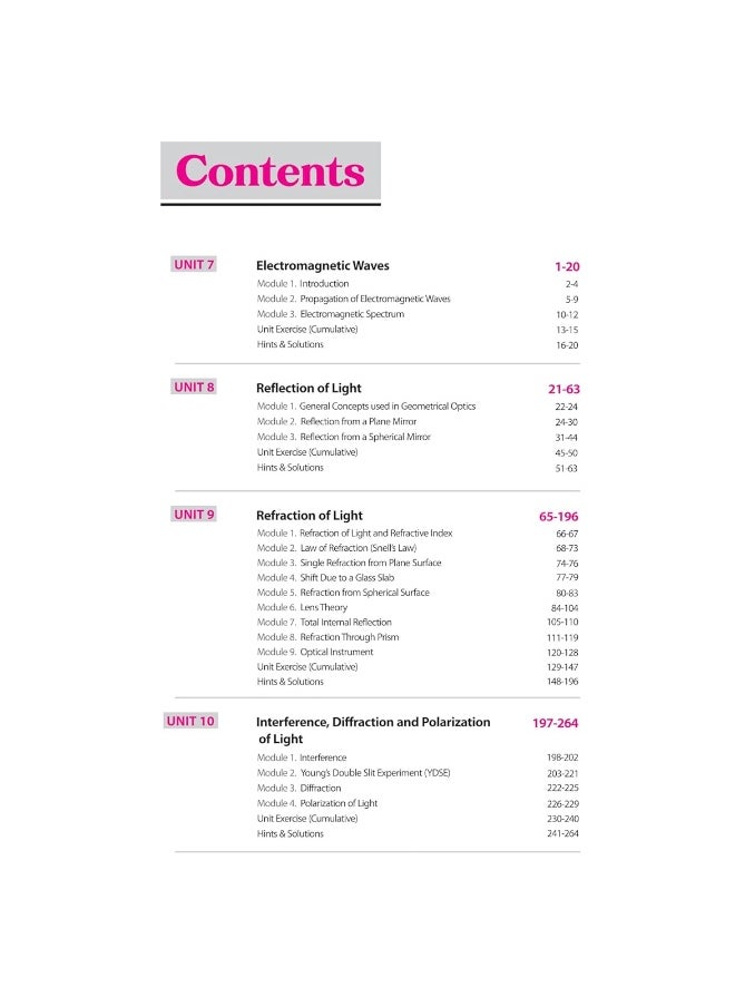 Arihant Understanding Physics for JEE Main & Advanced 2025- Optics and Modern Physics by DC Pandey | Revised Edition for Main/Advanced Preparation  - Image 3