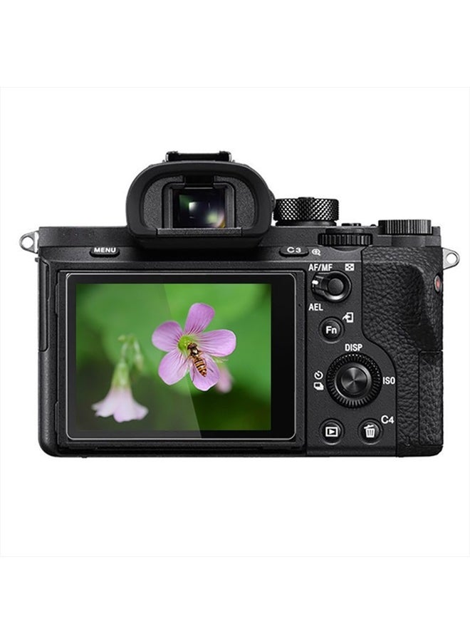 Macolink - Screen Protector for Sony Alpha A1 A9 A9II A7C A7RIII A7RIV A7III A7SIII A7RII A7SII A7II, Tempered Glass for A73 A7R4 A7R3 RX1RII RX1R RX100M7/5/4 RX10M4/3/2 (Not Compatible A7IV) -2 Pack - Image 1
