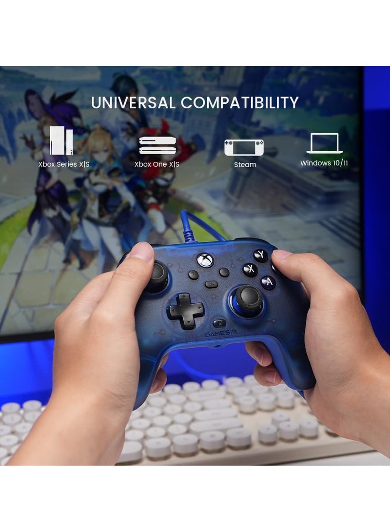 جيم سير وحدة تحكم سلكية T7 إكس بوكس - أزرق - Image 3