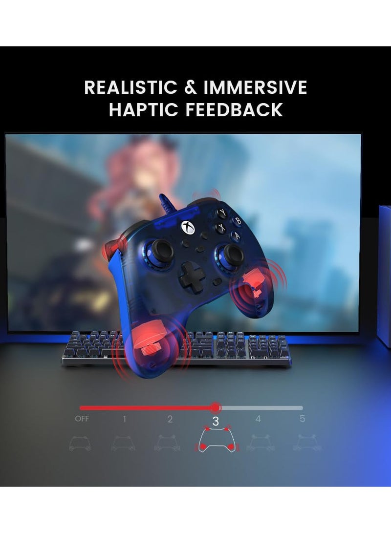 جيم سير وحدة تحكم سلكية T7 إكس بوكس - أزرق - Image 2