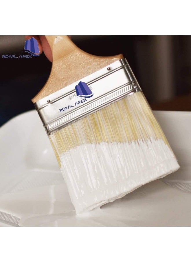 Paint Brushes Long Quality Bristles/Comfortable Wooden Handle For All Types Of Painting 3Inch