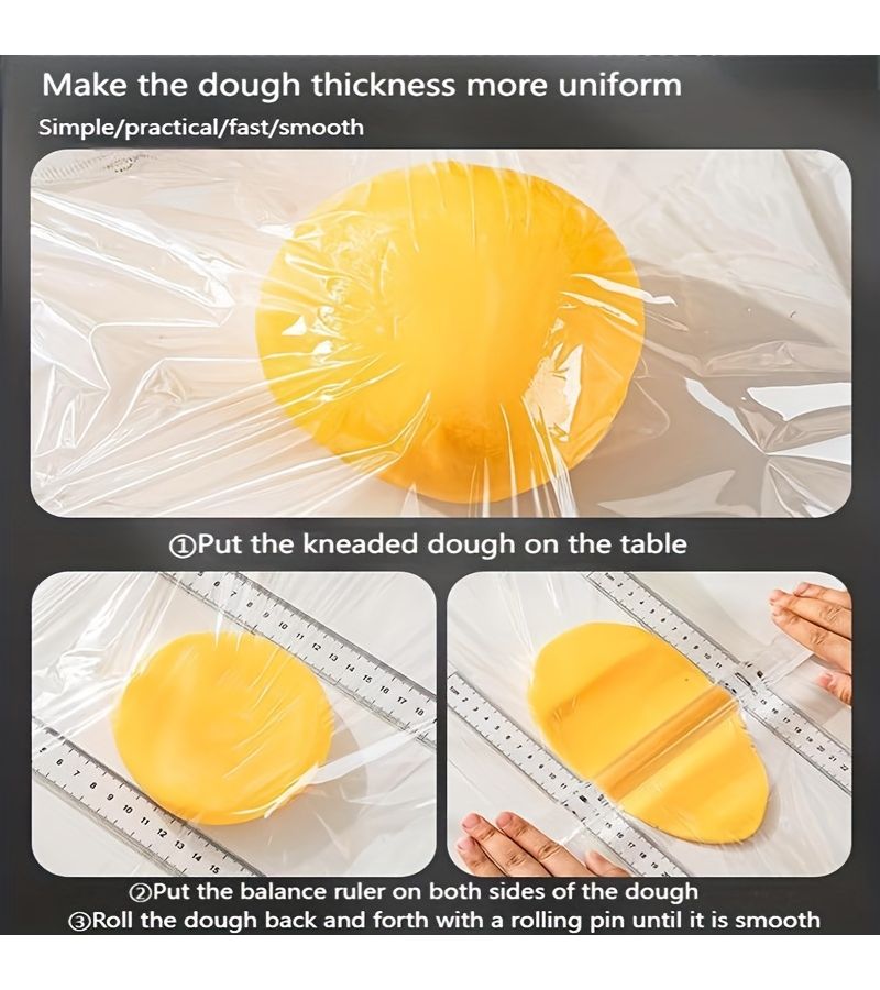 Acrylic Cookie Balancing Ruler 3mm Thick Fondant Frosting Edge Leveler Baking Tool - Image 3