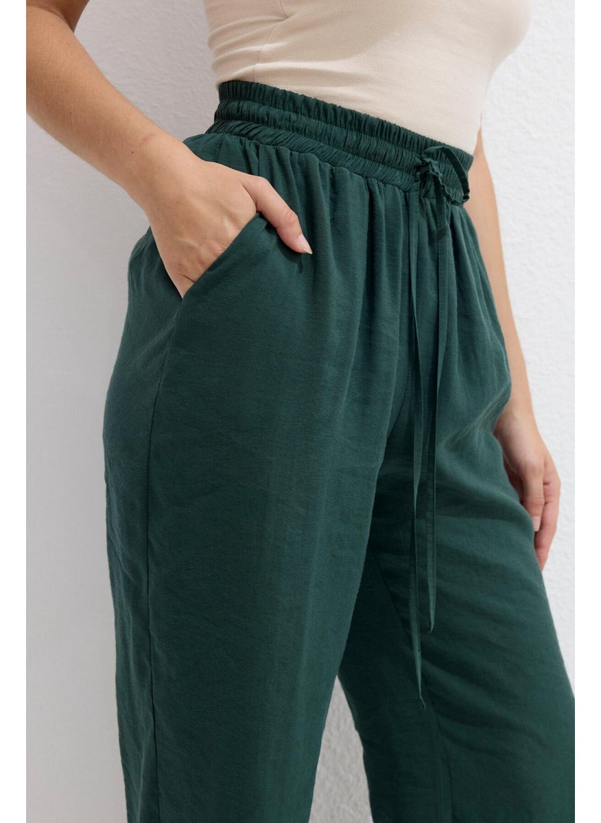 Manuka - Tencel Casual Shirt Emerald - Image 1