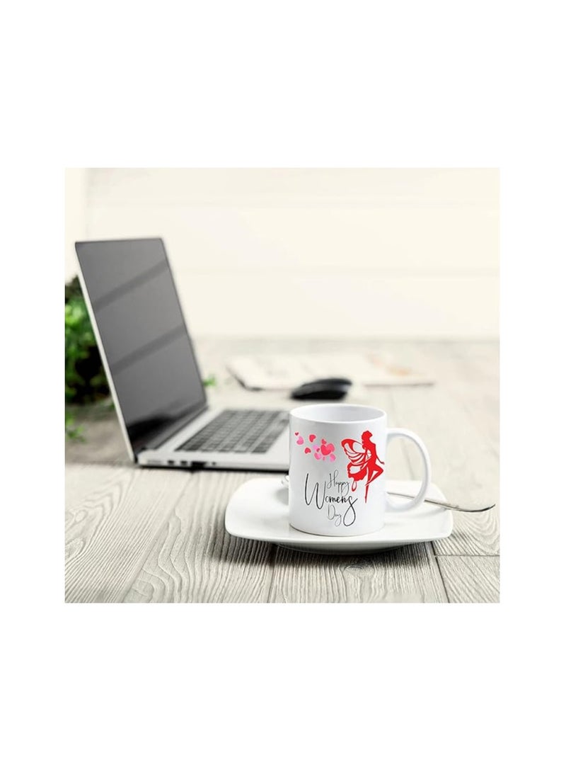 PRINTSHOP4ME Ceramic Mug Gift For Lovely Wife In International Women's Day Perfect Present For Wify Gifts For Wife&Romatic Gifts Personalized Ceramic Cup Gift For Her,Wife Gifts For Women - Image 5