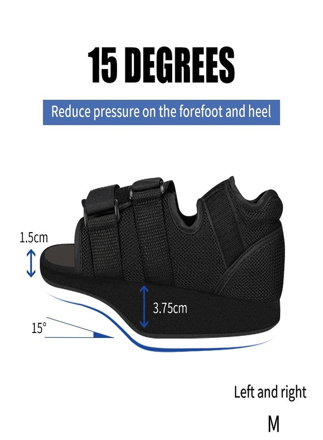 GHORTHOUD Offloading Post Op Shoe Forefoot Foot Shoes for Broken Toe Surgery Non Weight Medical Shoes for Men and Women（Large） - Image 3