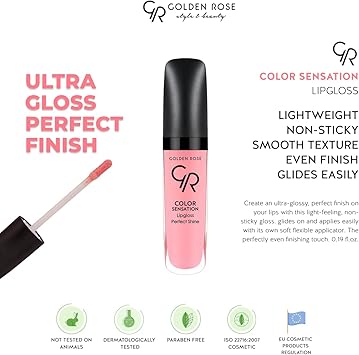 Golden Rose COLOR SENSATION Lipgloss 56 ml color 104 - Image 2