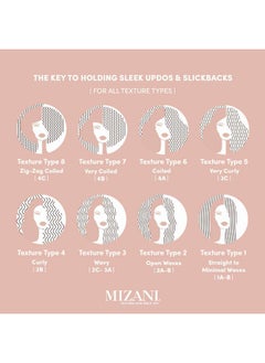 Mizani MIZANI True Textures Sleek Holding Gel | Firm Hold Hair Gel | Flexible, Flake-Free | For All Hair Types  - Image 5