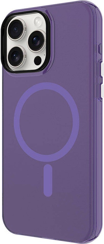 FUJİMAX Apple iPhone 13 Pro Max Case Zore Magsafe Charging Frosted Transparent C-Pro Hard Cover  - Image 2