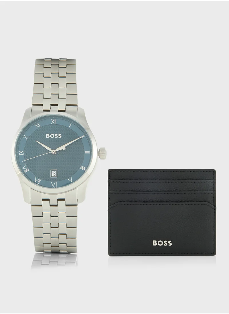 HUGO BOSS Principle B  Steel Strap Analog Watch