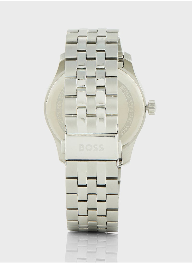 BOSS - Principle B  Steel Strap Analog Watch - Image 1