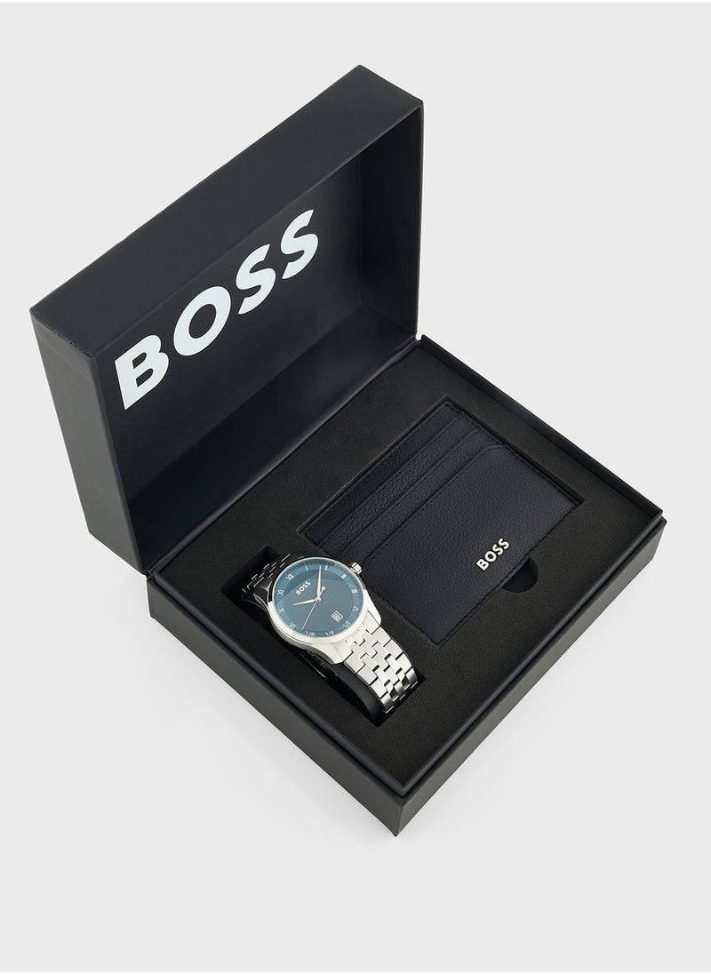 BOSS - Principle B  Steel Strap Analog Watch - Image 1