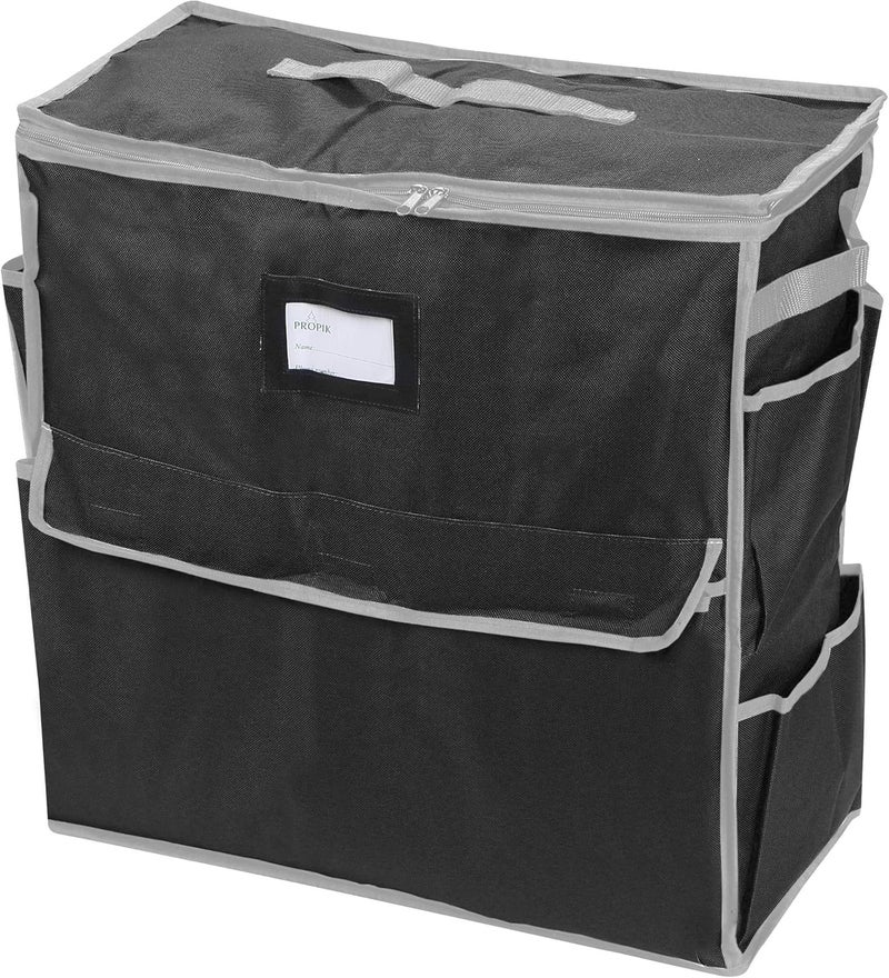 ProPik Unique Holiday Storage Organizer for Gift Bag and Wrapping Accessories (Black) - Image 4