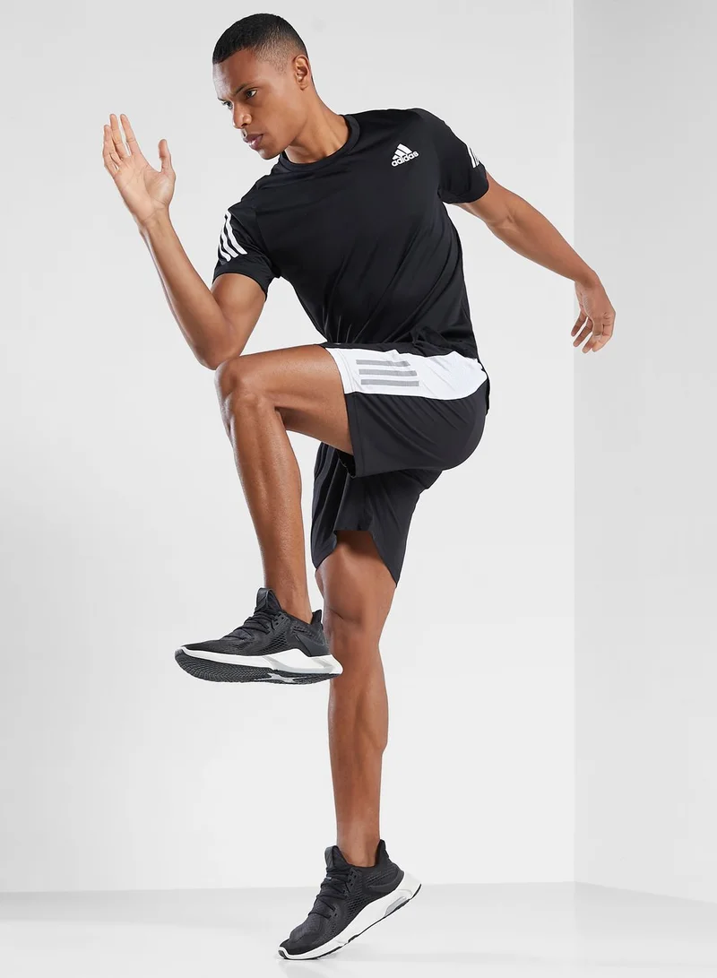 Adidas Own The Run Logo Shorts