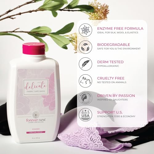 FOREVER NEW Granular Detergent Powder - Delicate Laundry Care Wash - Original Scented, 32 Oz - Image 5