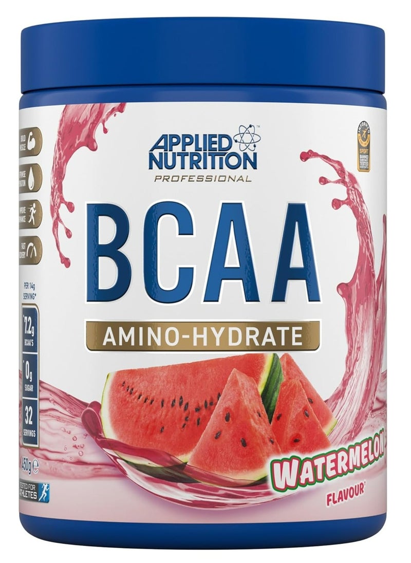 Applied Nutrition - Bcaa Amino Hydrate 450 Grams, Watermelon - Image 1