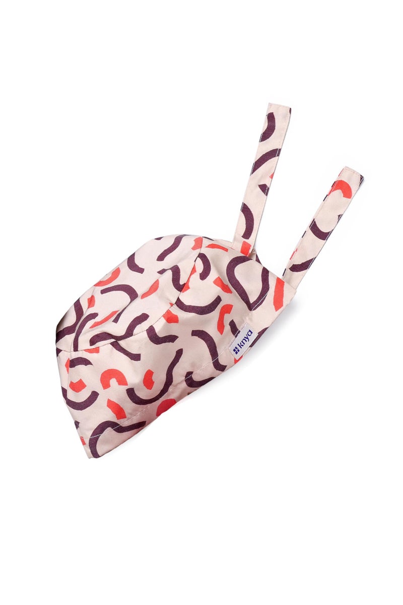 KNYA Tie & Dye Scrub Cap (Tie & Dye Purple) - Image 1