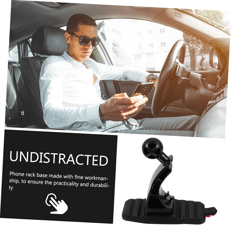 Artibetter 4 Pack Car Phone Holder Dashboard Mount Self Adhesive Base Easy Install Remove - Image 4