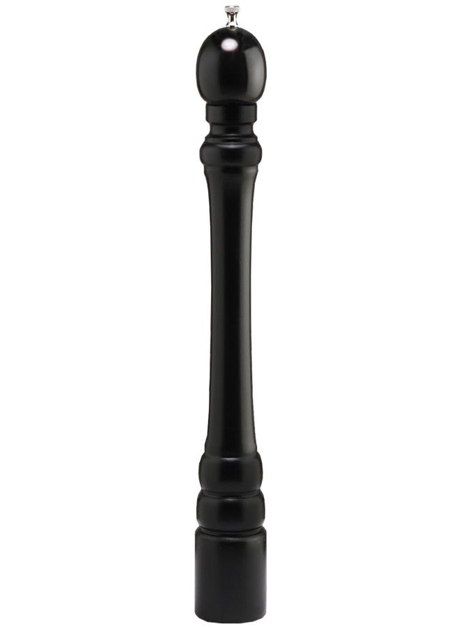 Chef Specialties 18 inch Monarch Pepper Mill - Ebony - Made in USA - Image 1