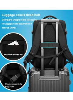 Skycare Skycare School Backpack for Men Women Water Resistant Laptop Backpack Bookbags College Daypack Black Backpack School Bag  - Image 5