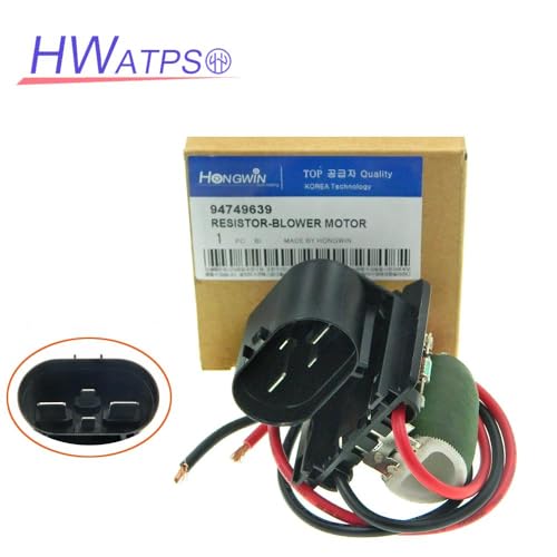 HONGWIN HWATPS 13427161 Radiator Fan Blower Motor Resistance Fits Chevy Chevrolet Cruze 1.4L 1.8L 2011-2016 Buick Verano 2.4L 13360890 620-658 - Image 2