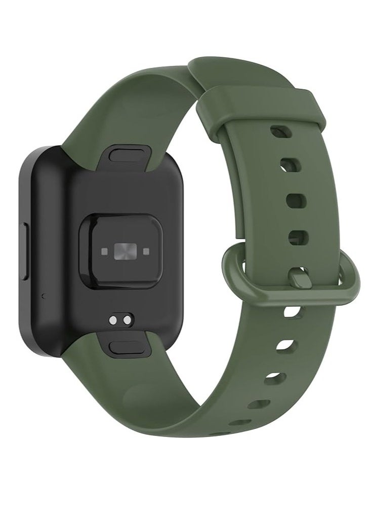 Generic - Replacement Silicon Strap with Frame For Compatible with Redmi watch 2 Lite/redmi watch 2 / xioami poco watch/mi watch 2 Lite/Mi Watch Lite Strap/Mi Watch 2 Lite Strap - Image 1