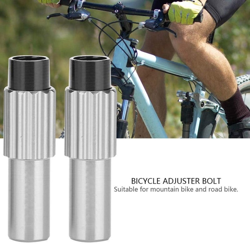 woobles Bicycle Cable Adjusters, Bike Brake Cable Gear Shift Connector Line Regulator Adjuster Housing Cap (1 Pair) - Image 3