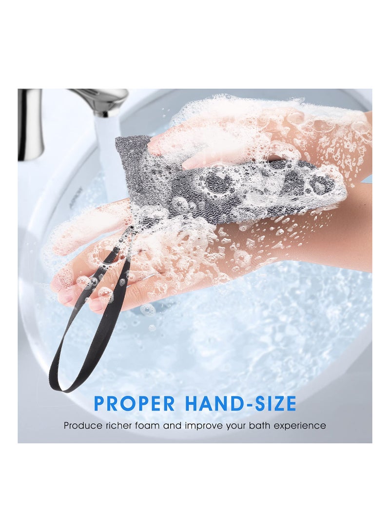 SYOSI 6PCS Sisal Soap Saver Bag for Exfoliation, Natural Cotton-Linen Soap Pouch Exfoliating Soap Bag Plastic-Free Soap Saver Bag Plastic-Free Sisal Soap Saver Shower Soap Bag for Women Men Bathroom Shower - Image 3