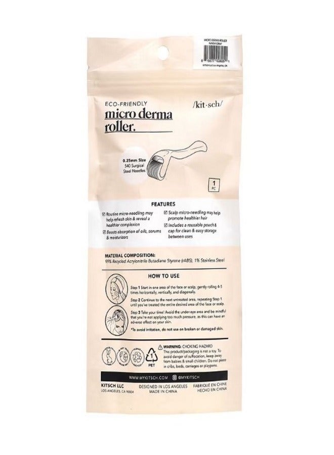 Micro Derma Roller Warm Gray 1 Pack