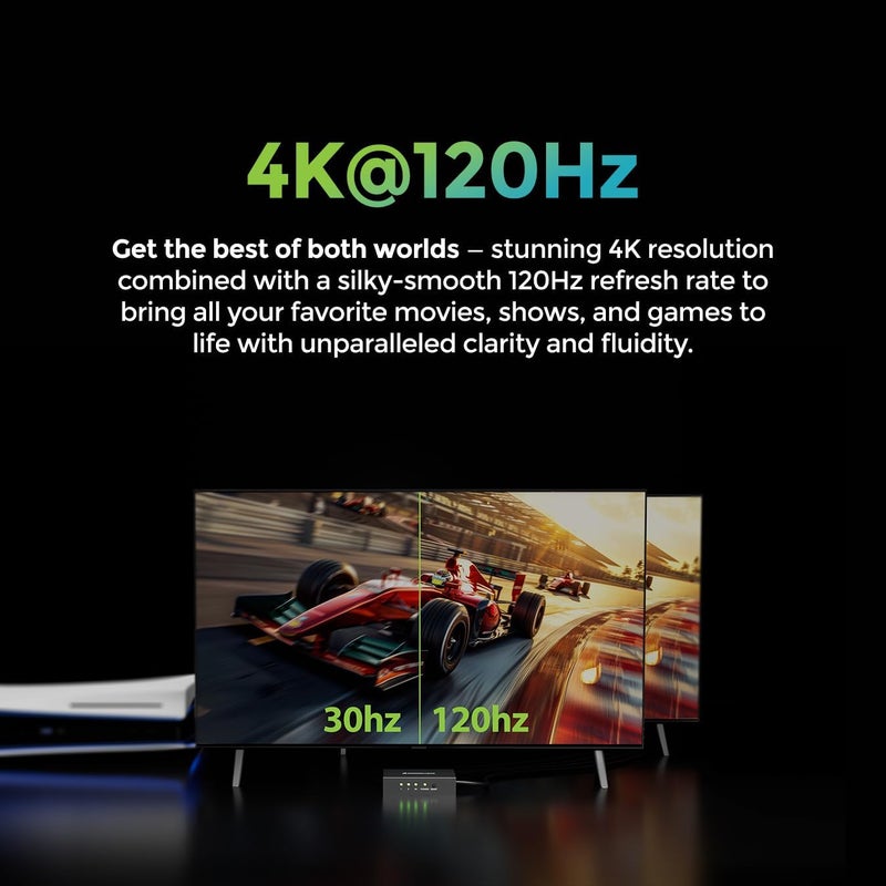 موزع HDMI 8K ثنائي المنافذ من IOGEAR – HDMI 2.0، 4K 60Hz UHD، HDCP 2.2، صوت دولبي، HDR، إدارة EDID – نسخ مصدر HDMI واحد إلى شاشتين (GHSP8822) - Image 5