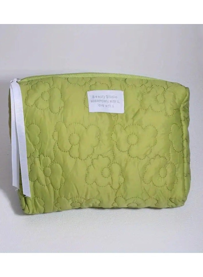 أوريتي حقيبة ماكياج كوكيت كاواي حقيبة مستحضرات التجميل حقيبة ماكياج زهور جمالية حقيبة استحمام السفر للنساء